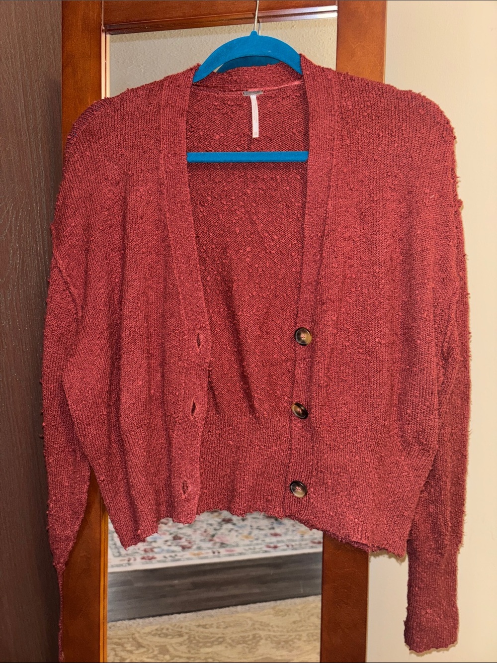 Free People Sweater Cardigan Oversized Size XS